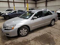 Honda salvage cars for sale: 2007 Honda Accord LX