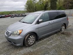 Salvage cars for sale from Copart Concord, NC: 2010 Honda Odyssey EXL