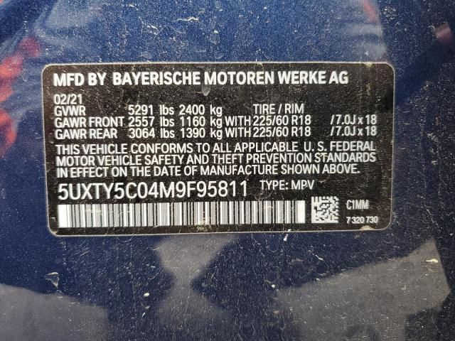 2021 BMW X3 XDRIVE30I