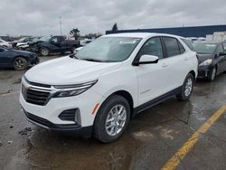 Salvage cars for sale at Woodhaven, MI auction: 2024 Chevrolet Equinox LT