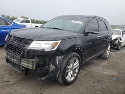 Salvage cars for sale from Copart Cahokia Heights, IL: 2017 Ford Explorer Limited