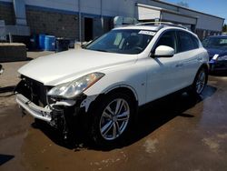 Salvage cars for sale at New Britain, CT auction: 2014 Infiniti QX50