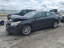 Salvage cars for sale at Dyer, IN auction: 2015 Chevrolet Malibu 1LT