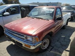 Salvage cars for sale from Copart Martinez, CA: 1991 Toyota Pickup 1/2 TON Long Wheelbase DLX