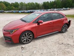 Toyota salvage cars for sale: 2020 Toyota Corolla SE