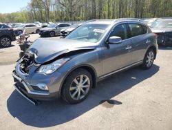 Vehiculos salvage en venta de Copart Glassboro, NJ: 2016 Infiniti QX50