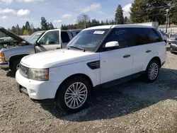Salvage cars for sale at Graham, WA auction: 2011 Land Rover Range Rover Sport HSE