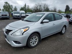 Salvage cars for sale at Portland, OR auction: 2015 Nissan Versa S