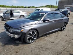 Salvage cars for sale from Copart Fredericksburg, VA: 2019 Honda Accord Sport