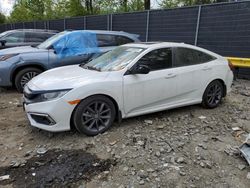 Honda salvage cars for sale: 2021 Honda Civic EX