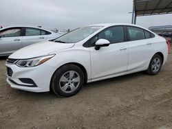 Salvage cars for sale at San Diego, CA auction: 2018 Chevrolet Cruze LS