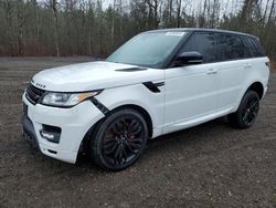 Salvage cars for sale from Copart Ontario Auction, ON: 2014 Land Rover Range Rover Sport SC