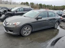 Salvage cars for sale at Exeter, RI auction: 2014 Honda Accord LX