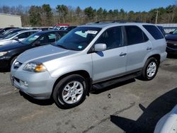 Salvage cars for sale at Exeter, RI auction: 2004 Acura MDX Touring