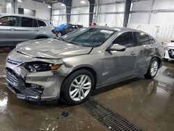 Salvage cars for sale at Ham Lake, MN auction: 2017 Chevrolet Malibu LT