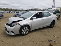 Salvage cars for sale at Windsor, NJ auction: 2015 Toyota Corolla L