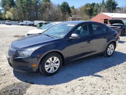 Salvage cars for sale at Mendon, MA auction: 2014 Chevrolet Cruze LS