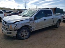 Salvage cars for sale at Colorado Springs, CO auction: 2018 Ford F150 Supercrew