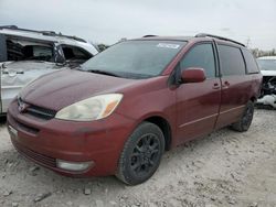 Toyota Sienna XLE salvage cars for sale: 2005 Toyota Sienna XLE