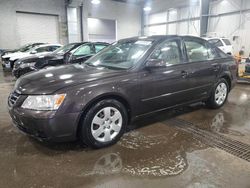 Salvage cars for sale from Copart Ham Lake, MN: 2009 Hyundai Sonata GLS