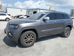 Salvage cars for sale at New Orleans, LA auction: 2017 Jeep Grand Cherokee Limited
