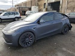 Salvage cars for sale from Copart Fredericksburg, VA: 2022 Tesla Model Y