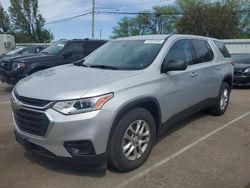 Salvage cars for sale at Moraine, OH auction: 2019 Chevrolet Traverse LS