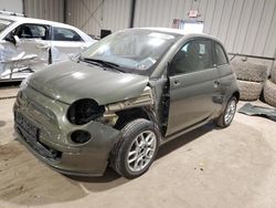 Salvage cars for sale from Copart West Mifflin, PA: 2013 Fiat 500 POP