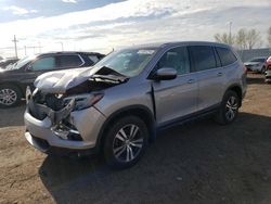 Salvage cars for sale at Greenwood, NE auction: 2017 Honda Pilot EX