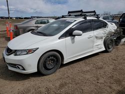 Salvage cars for sale at Rocky View County, AB auction: 2015 Honda Civic SI