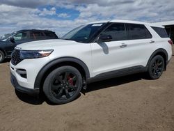 Salvage cars for sale at Brighton, CO auction: 2021 Ford Explorer ST