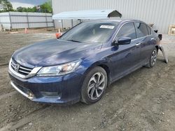 Salvage cars for sale at Spartanburg, SC auction: 2014 Honda Accord Sport