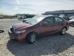 Honda salvage cars for sale: 2014 Honda Civic LX