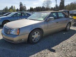 Salvage cars for sale from Copart Graham, WA: 2004 Cadillac Deville