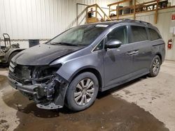 Salvage cars for sale from Copart Helena, MT: 2016 Honda Odyssey EXL