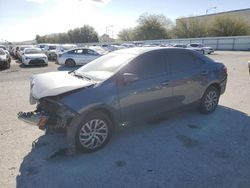 Salvage cars for sale from Copart Las Vegas, NV: 2017 Toyota Corolla L