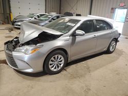 Salvage cars for sale from Copart West Mifflin, PA: 2017 Toyota Camry Hybrid