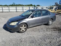 Salvage cars for sale from Copart Hueytown, AL: 2005 Honda Civic EX