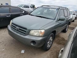 Salvage cars for sale at Tucson, AZ auction: 2005 Toyota Highlander Limited