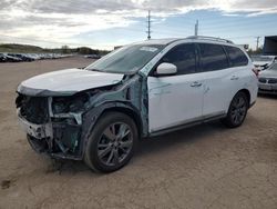 Salvage cars for sale at Colorado Springs, CO auction: 2013 Nissan Pathfinder S