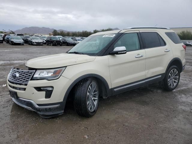 2018 Ford Explorer Platinum