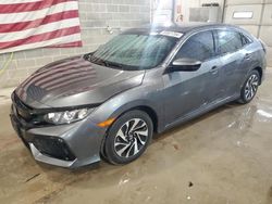 Honda Civic LX salvage cars for sale: 2017 Honda Civic LX