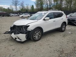 Salvage cars for sale at Waldorf, MD auction: 2014 Nissan Rogue S