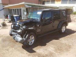Salvage cars for sale at Colorado Springs, CO auction: 2016 Jeep Wrangler Unlimited Sport