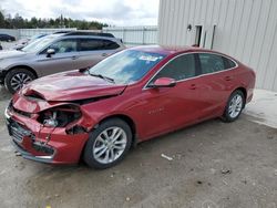 Salvage cars for sale at Franklin, WI auction: 2016 Chevrolet Malibu LT
