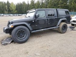 Salvage cars for sale from Copart Graham, WA: 2020 Jeep Gladiator Sport