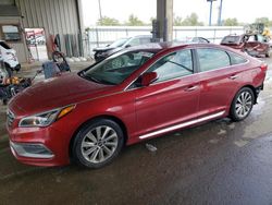 Vehiculos salvage en venta de Copart Fort Wayne, IN: 2015 Hyundai Sonata Sport