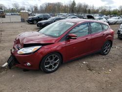 Salvage cars for sale at Chalfont, PA auction: 2014 Ford Focus SE