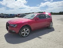 Salvage cars for sale at West Palm Beach, FL auction: 2014 Audi A5 Premium