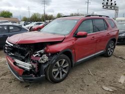 Salvage cars for sale from Copart Columbus, OH: 2023 Honda Pilot Touring